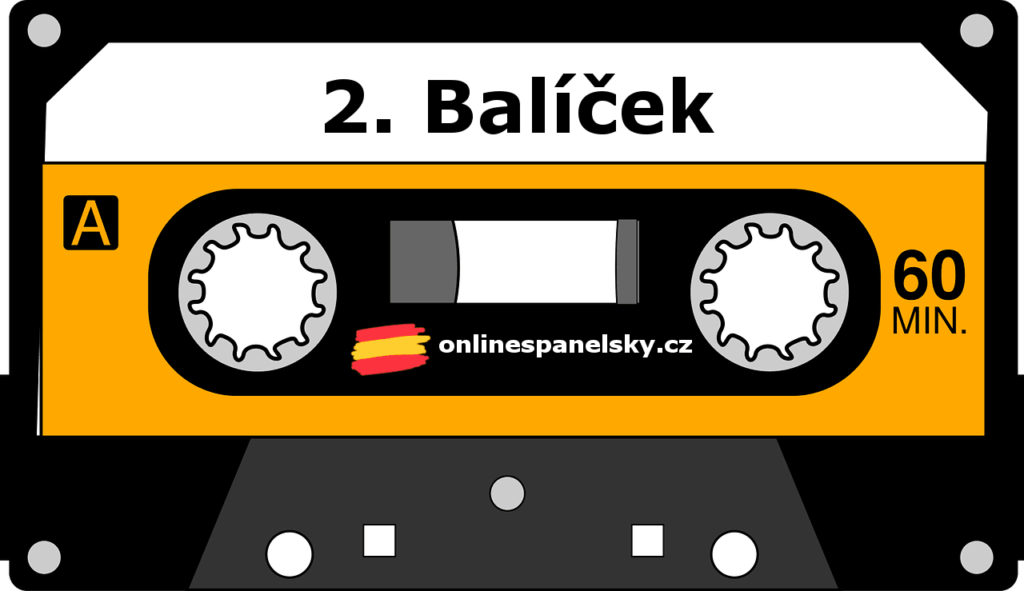 2. balíček - online podcastů na výuku španělského jazyka